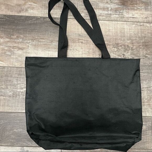 Toppers Bridesmaid Michelle Black Red and White Tote Bag - Picture 3 of 10